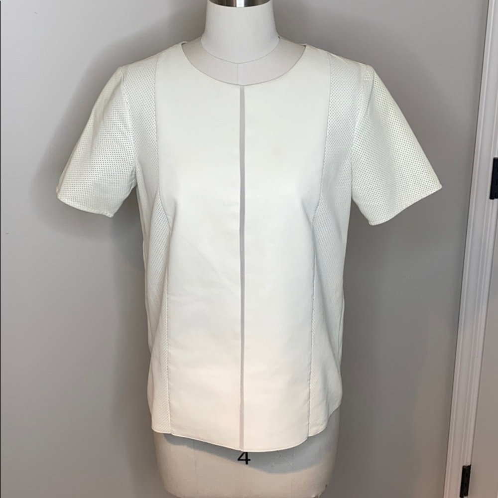 Vince Leather Top